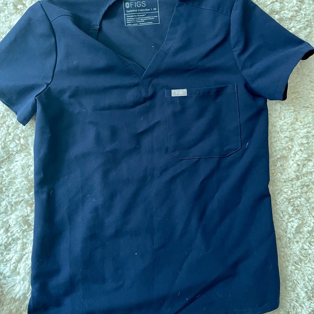 Figs XS Catarina Scrub Top